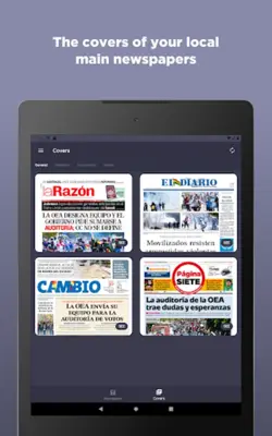 Bolivian Newspapers android App screenshot 0