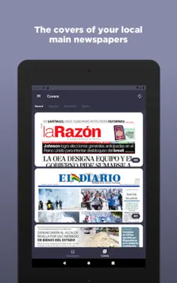 Bolivian Newspapers android App screenshot 4