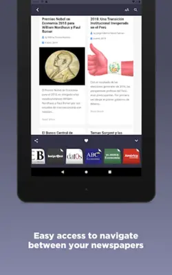 Bolivian Newspapers android App screenshot 5