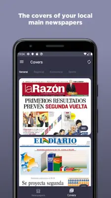 Bolivian Newspapers android App screenshot 8